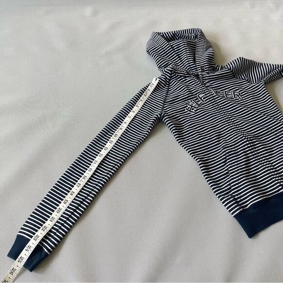 2000’s Tommy Hilfiger Spell Out Striped Zip Up Hoodie Women’s
Size XS (TP/XP) - Picture 6 of 12